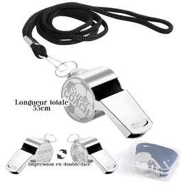 BOOMTOP French Sports Whistle Super Coach Gift for Teacher Trainer for Football Basketball Running Outdoor