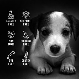 Pride and Groom The Sensitive One | Dog Grooming Shampoo for Puppies and Dogs with Itchy, Dry Skin| Tearless All Natural Body Wash with Essential Oils to Soothe Skin and Reduce Dandruff – 128oz