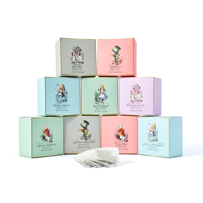 Alice’s Adventures in Wonderland, Assorted Tea Variety Pack, Includes 36