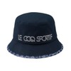 Coq Sportif Golf LG5SCP71L Women's NV00 Bucket Hat, Monogram Pattern,
