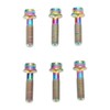 6pcs Bike Stem Bolts Ti Alloy M5x18mm Bicycle Stem Bolts