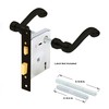 Prime-Line E 2666 French Colonial Door Levers, Heavy Weighted Casting