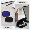 2 Pcs Portable Storage Box Small Headphone Bag Earphone Carrying