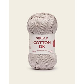 Sirdar Cotton DK Double Knitting Yarn Wool 100g - 504 Oyster