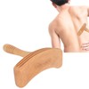 Wooden Gua Sha Board Sturdy Polished Beech Safe Smoothing Widely