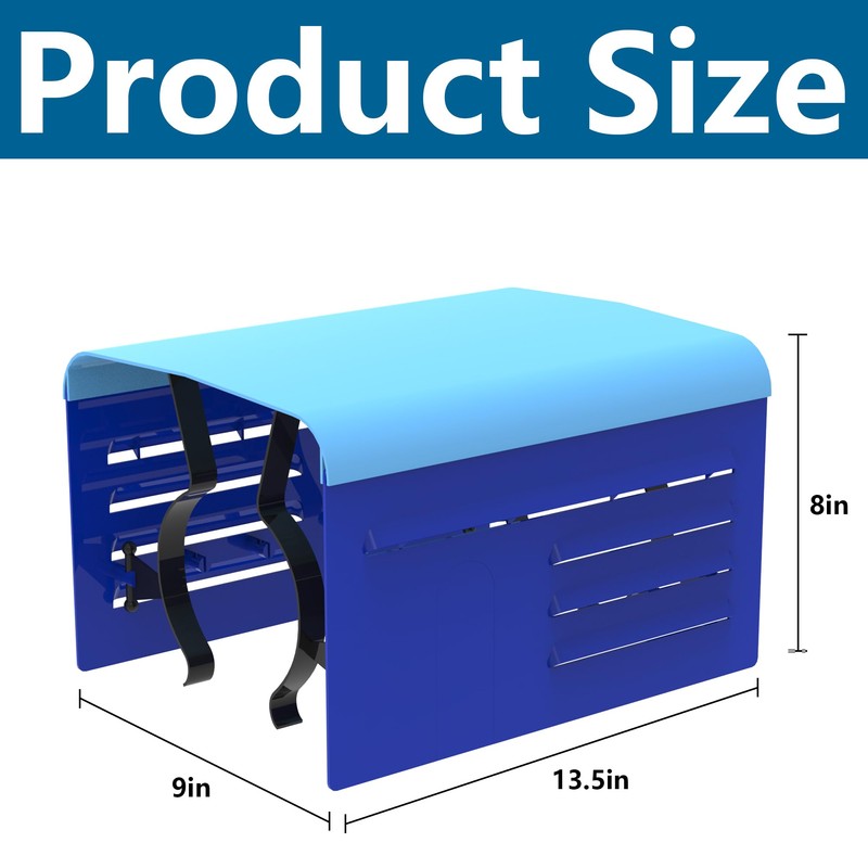 RunNico 1 Pack Pool Pump Covers for Outside Units -