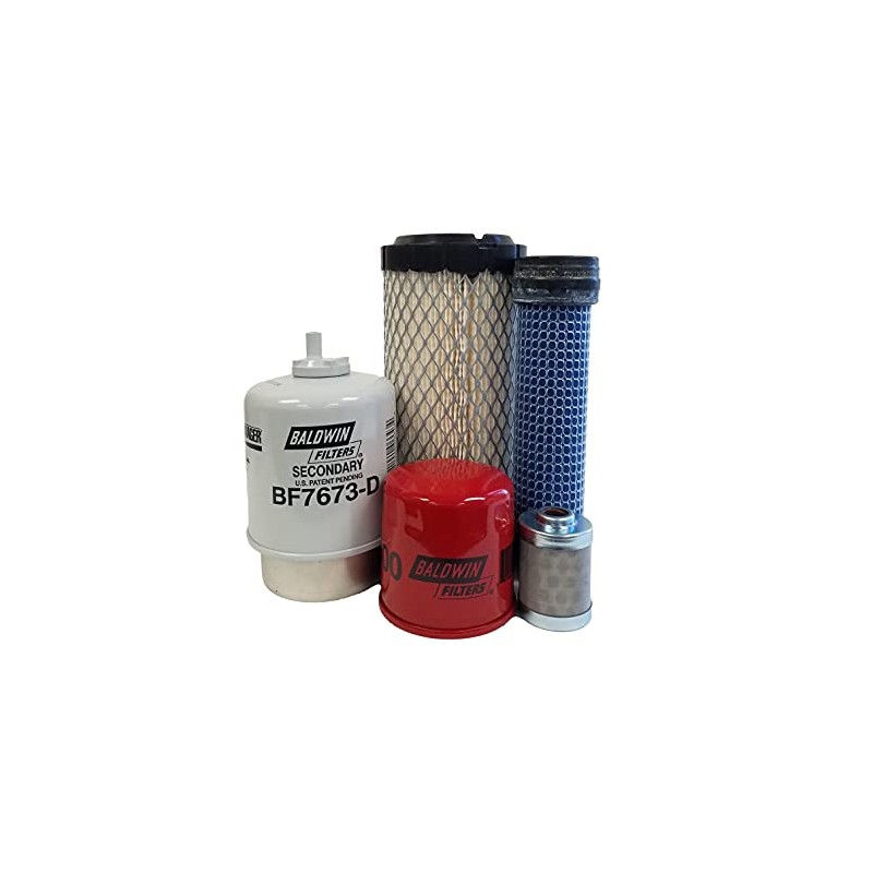 CFKIT Filter Kit for-CAT-Compatible with 301.7D CR Mini Hydraulic Excavator