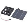 Solar Panel Fan Kit 20W IP65 Waterproof for Outside Small