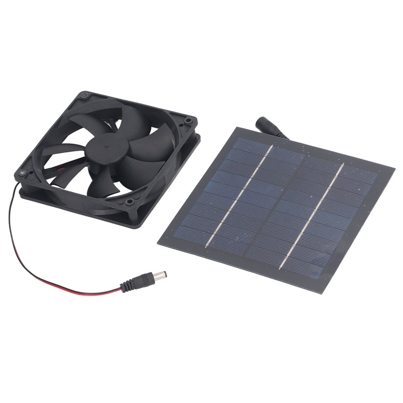 Solar Panel Fan Kit 20W IP65 Waterproof for Outside Small