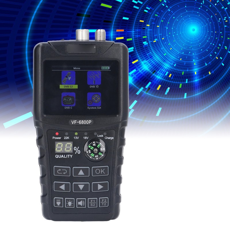Satellite Signal Finder Professional HD Digital Satellite Finder Meter for