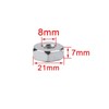 6pcs Chainsaw Bar Nuts for STIHL Sprocket Cover Bar Nut