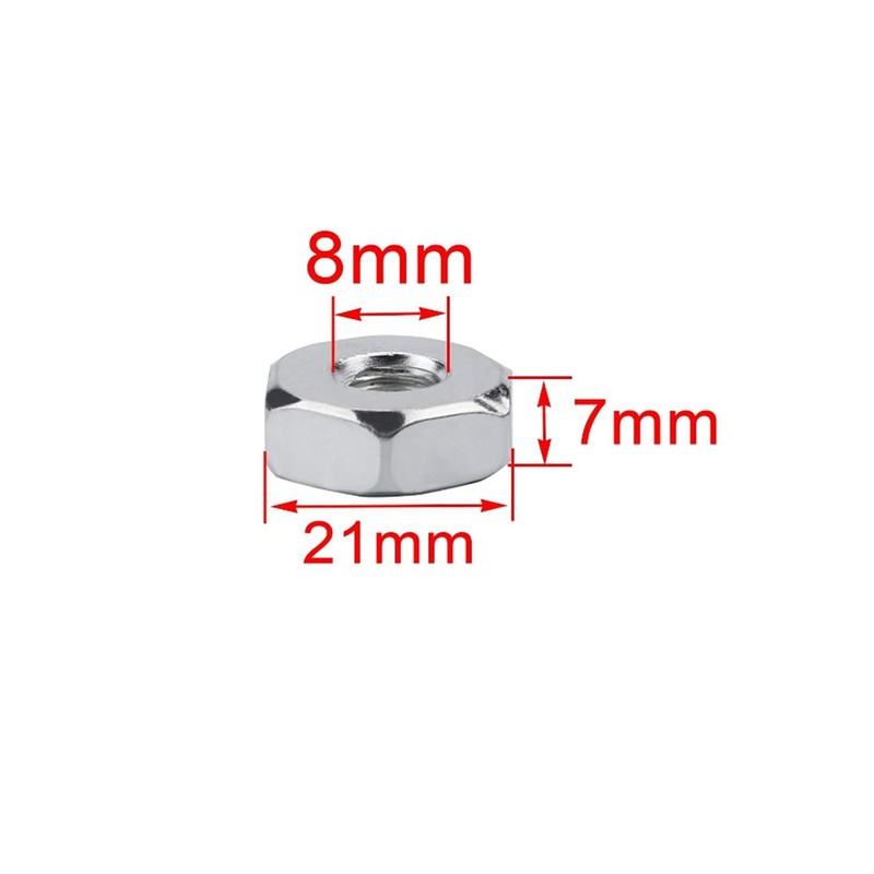6pcs Chainsaw Bar Nuts for STIHL Sprocket Cover Bar Nut