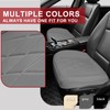 Sanwom 2 Pack Leather Front Car Seat Cover, Anti-Slip and