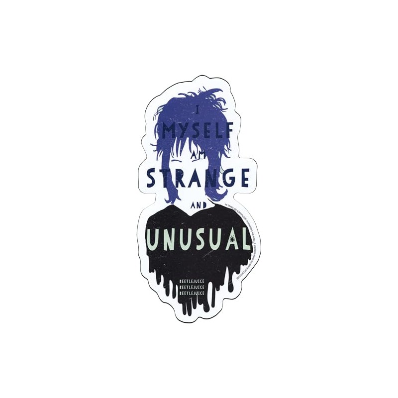Beetlejuice - Lydia Silhouette "I Myself Am Strange and Unusual"