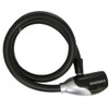 Bicycle Key Dimple Cable Lock 35.4 inches (90 cm), Black