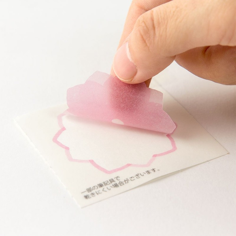 Midori Color 色紙 Seal with Translucent