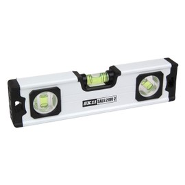 SK11 SALS20M-2 Aluminum Level Slim with Magnet, 7.9 inches (200 mm)