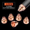 5pcs Plasma Shield Cup Cap for MAX65/85/105 Cutting Torch Consumables