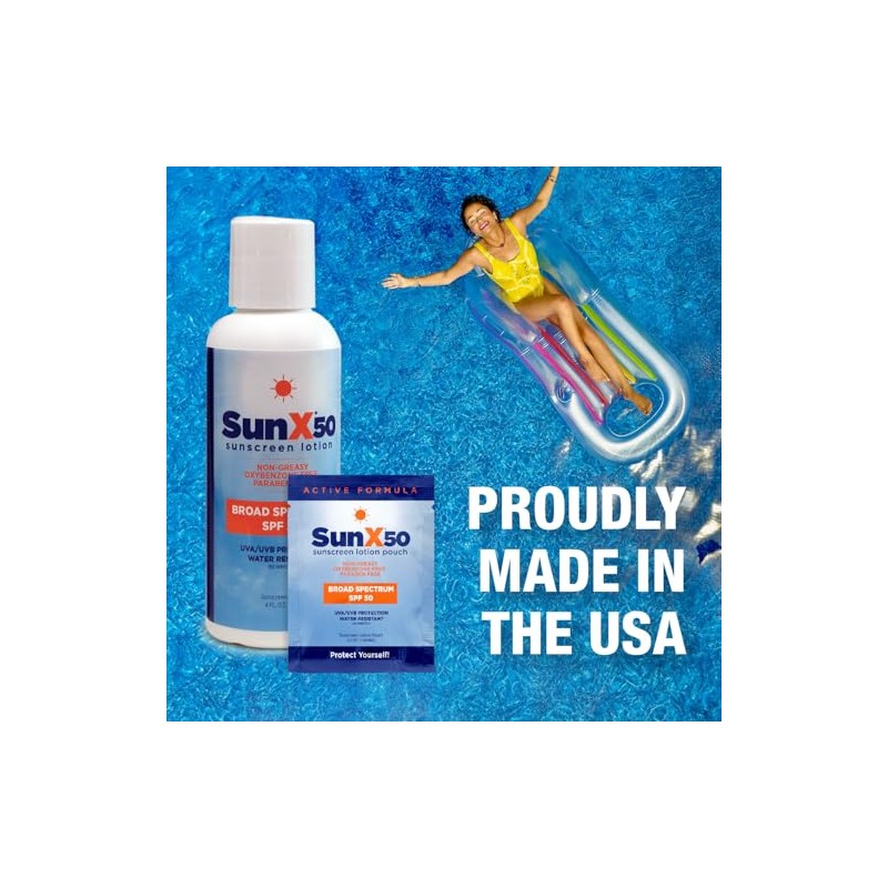 CoreTex Sun X 50 Spf Paquetes Individuales De Protector Solar