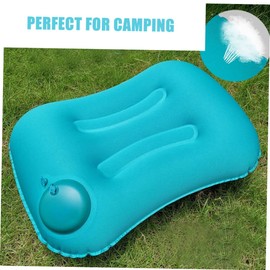 Gatuida 3pcs Inflatable Pillow Travel Plane Comfortable Back Support Lightweight Camping Pillow