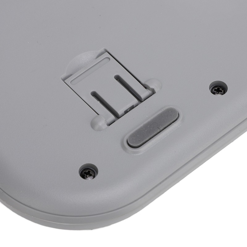 Wireless Keyboard and Mouse Combo 2.4G and Bluetooth Quiet Round