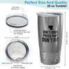Puzzle Lover Stainless Edition Viking Tumbler 20oz - Don't Force
