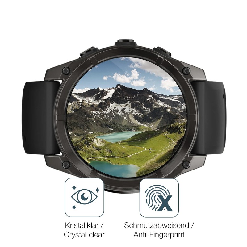 dipos I 6x Clear Screen Protectors for Garmin Fenix 8