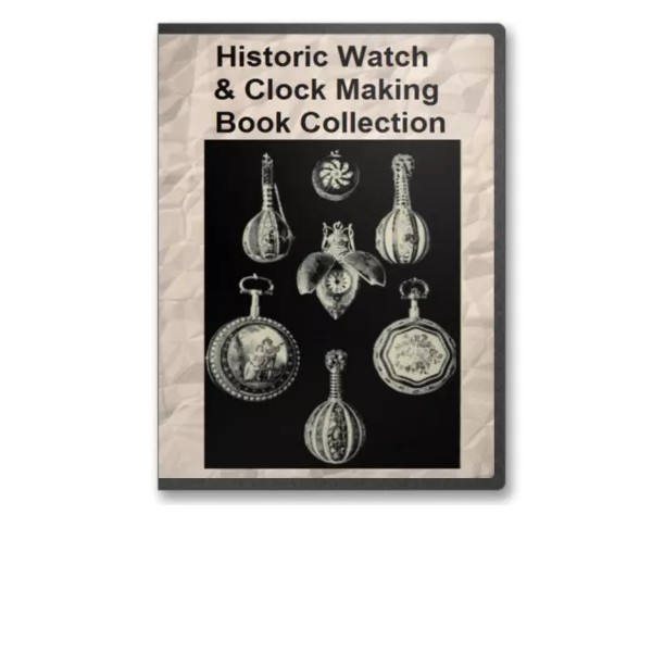 23 Old Watchmaking Watch Clock Making Horology Books on CD