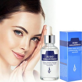 Sérum Ácido Hialurónico, Concentrado Anti-arrugas, Reparador y Rellenador, Hidratación Profunda Intensa, Anti-Arrugas y Reducción de Líneas, Reparador y Rellenador Facial, Para Todo Tipo de Piel