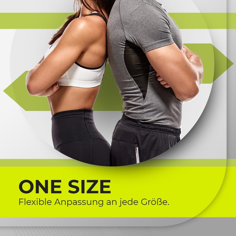 ReaPro Back Brace Waist Trainer with Adjustable Velcro Fastening &