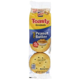 Lance Toasty Crackers Filled with Peanut Butter (2pk)