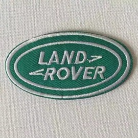 unbranded LAND ROVER Embroidered Iron on Applique Automotive Car Patch 2310