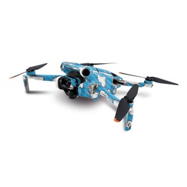 MightySkins Carbon Fiber Skin Compatible with DJI Mini 4 Pro - Unicorn Clouds | Protective, Durable Textured Carbon Fiber Finish | Easy to Apply