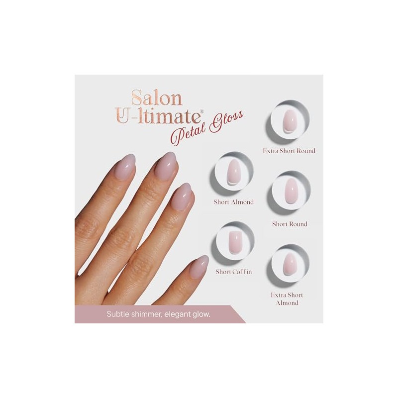 Celebritips Uñas postizas - Salon U-ltimate™ | Brillo de pétalos,