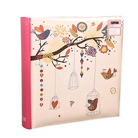 Vintage Art Deco Style Memo Photo Album 10 x 15 cm Holds 200 Photos - Arpan