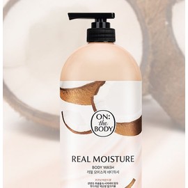 온더바디 리얼 모이스처 바디워시 코코넛 아몬드향, 900g, 2개 On The Body Real Moisture Body Wash Coconut Almond Scent, 900g, 2pcs