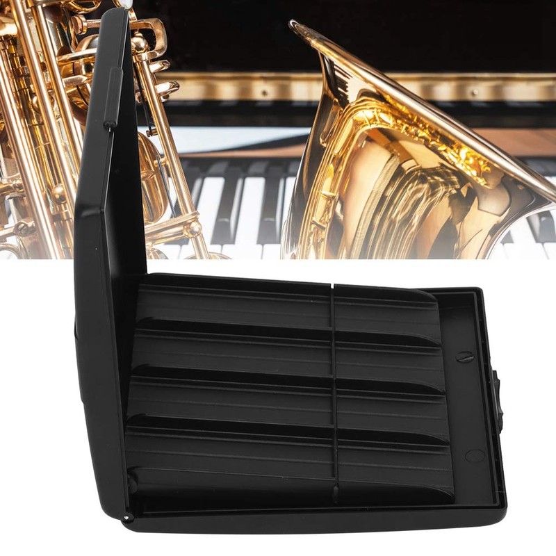 Saxophone Reed Case, Saxophone Clarinet Reed Case Black ABS Waterproof