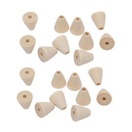 Bracelet Beads 100pcs Wood Beads for Jewelry Making Wooden Beads Bulk Wood Garland Beads Bracelets Macrame Garland Unfinished Wood Beads