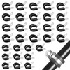 SHUOHONG Pipe Clamps with Rubber Insert, Pipe Clamps for Screws,