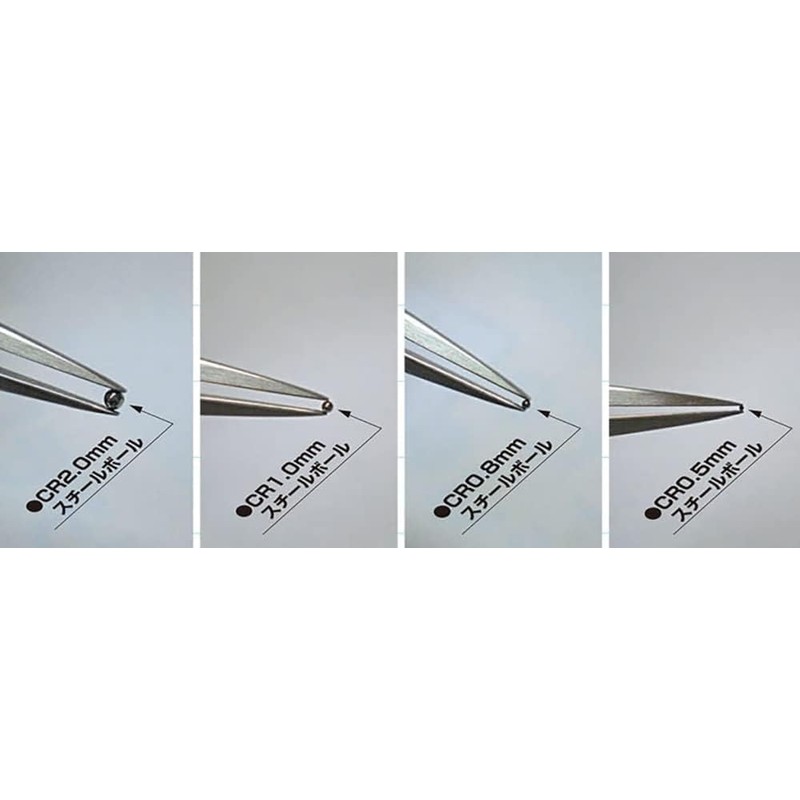 Shimomura Alec Artisan Firmness Precision Tweezers -BILL 0.5 Width (Taper
