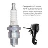 Outboard Engine Spark Plug High Melting Point Aluminum Alloy Marine
