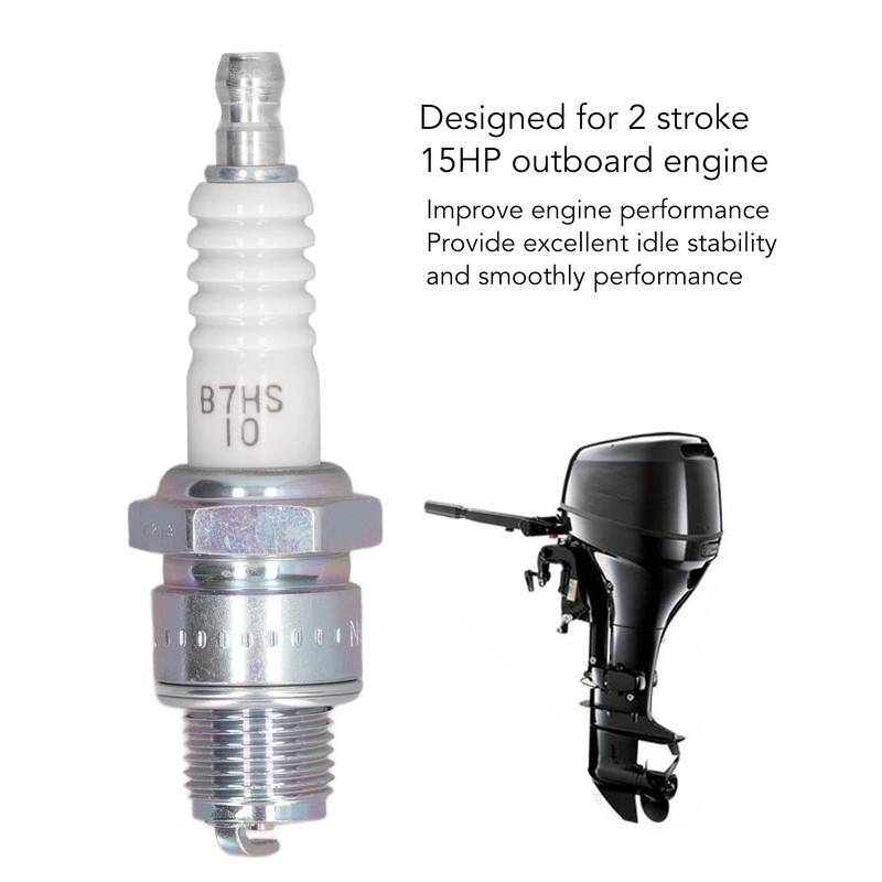 Outboard Engine Spark Plug High Melting Point Aluminum Alloy Marine