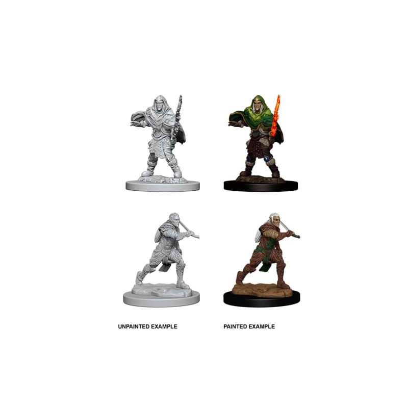 Pathfinder Deep Cuts Unpainted Miniatures: Wave 6: Elf Male Fighter