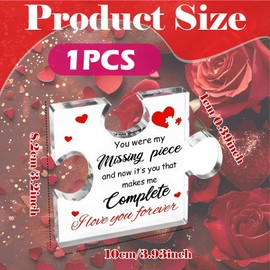 Unforgettable Husband & Wife Birthday Presents – Unique Jigsaw Puzzle Keepsakes, Thoughtful Birthday Presents for Husband, Heartwarming Wife Birthday Offering, Meaningful Presents for Wife