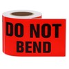 Aleplay Do Not Bend Stickers 3×5 Inch Fragile Shipping Handing