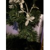 Sandra Lee Christmas Magnolia And Frosted Pinecone Wreath New In