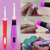 Crochet Hooks Light up Crochet Hook Set 17 Sizes Digital