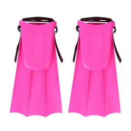 Snorkelling with Short Fins, Non-Slip Swimming Fins for Swimming and Diving (Swimming Fins)