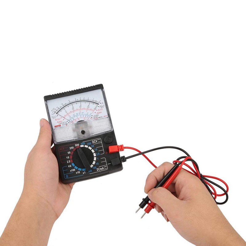 AC/DC Analogue Pointer Multimeter Voltage Resistance Tester