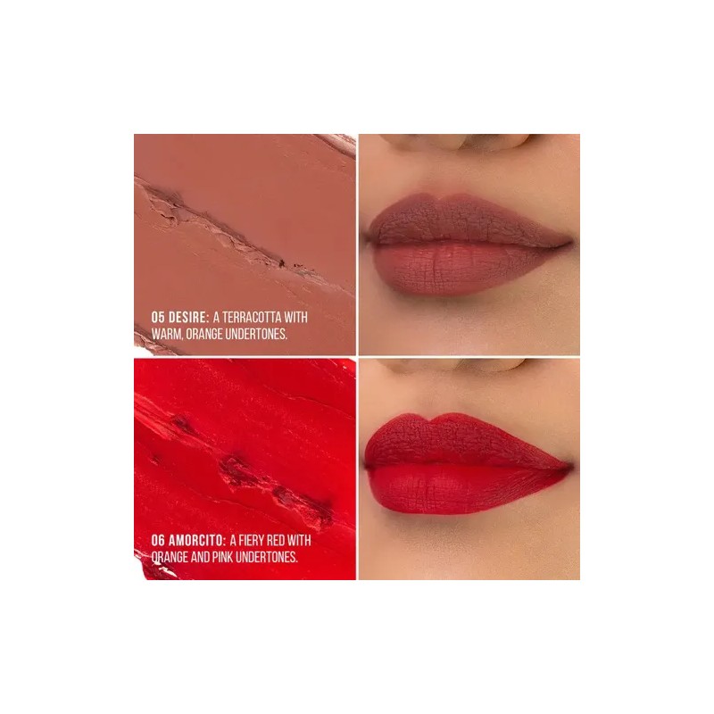 Set Labial Indeleble Mate Italia Deluxe Locked In Place 8pzs